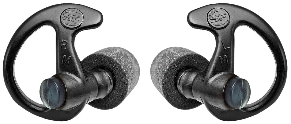 SureFire EP10BKMPR EP10 Sonic Defenders Ultra Max 30 dB Full Block Foam Earplugs Black Medium Adult 1 Pair