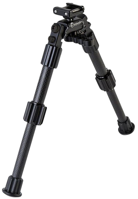 Caldwell Accumax Premium Picatinny Rail Bipod 9-13 Inch Black Carbon Fiber