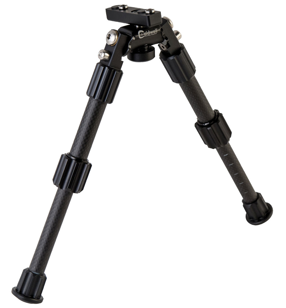 Caldwell Accumax Premium M-LOK KeyMod Bipod 6-9 Inch Black Carbon Fiber