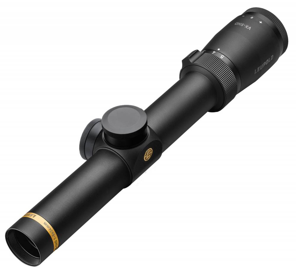 Leupold VX-5HD 1-5x24mm 30mm Tube Matte Black Duplex SFP Riflescope 171384
