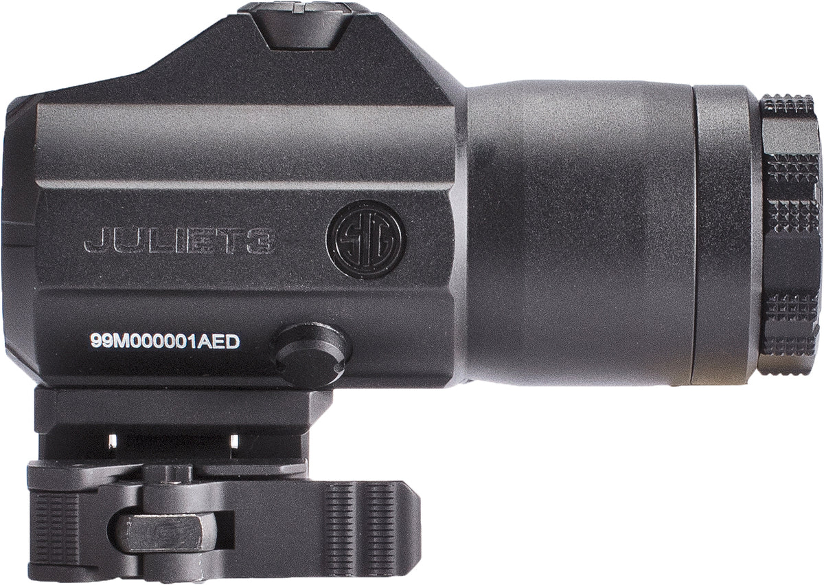 Sig Sauer Juliet3 Magnifier Black 3x 24mm PowerCam 90 Degree QD Mount