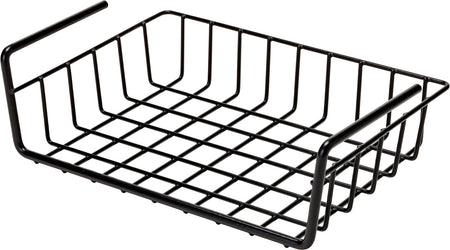 SnapSafe 76012 Hanging Wire Shelf Basket for Gun Safes Black 12" x 9" x 2.5"
