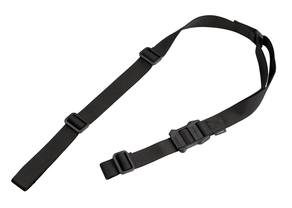 Magpul MAG513BLK MS1 Black Nylon Two-Point Sling 48"-60" OAL Adjustable AR Platform