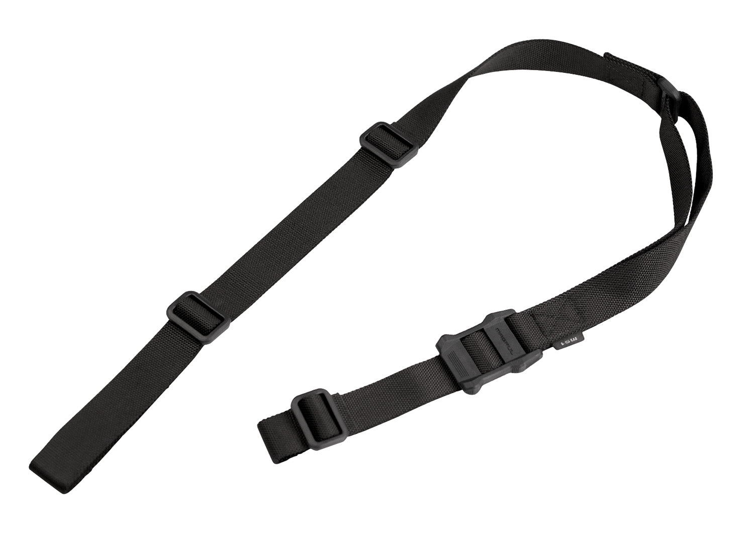 Magpul MAG513BLK MS1 Black Nylon Two-Point Sling 48"-60" OAL Adjustable AR Platform