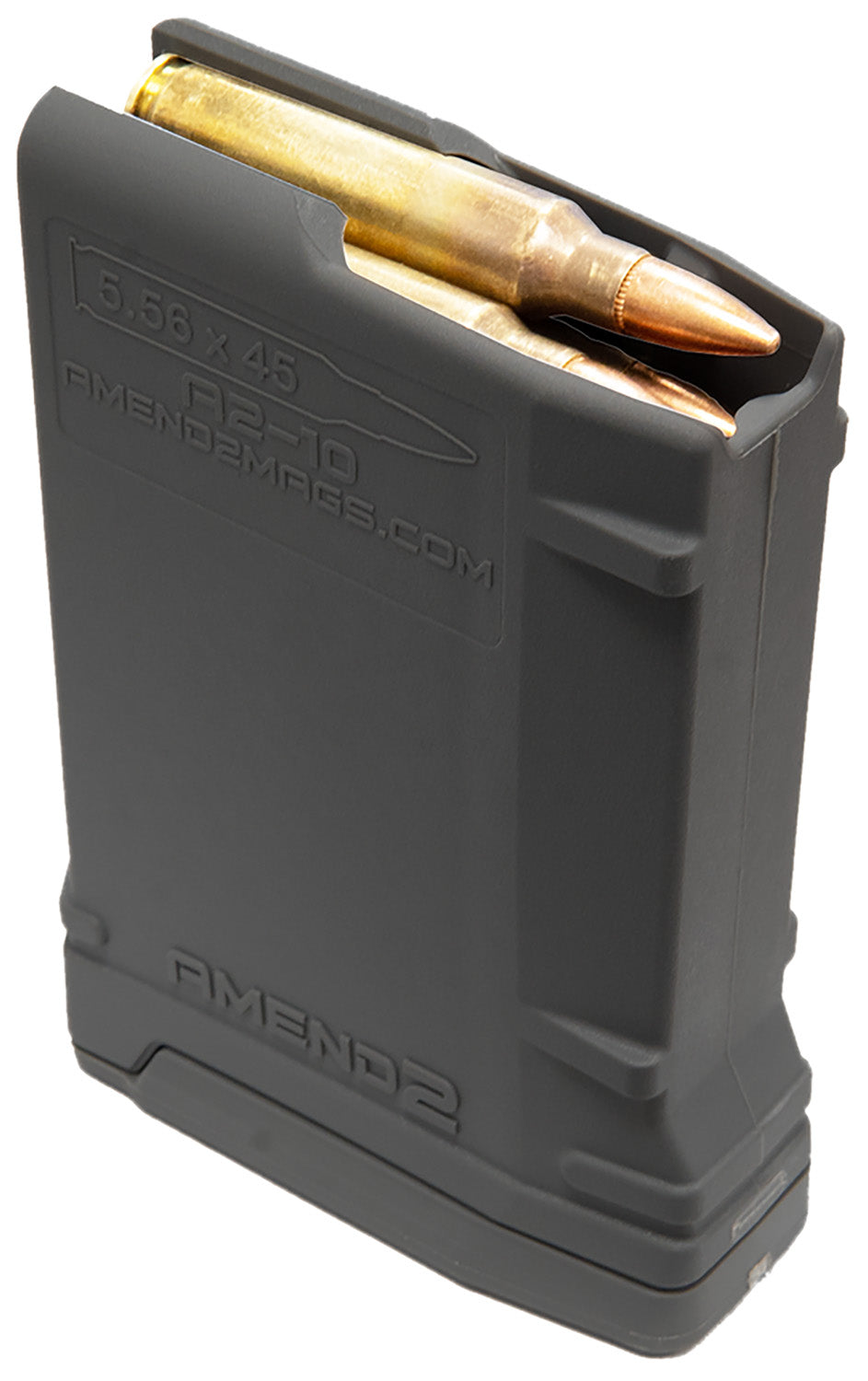 Amend2 556MOD2BLK10 MOD-2 10-Round .223 Rem/5.56 NATO AR-15 Magazine Black Polymer