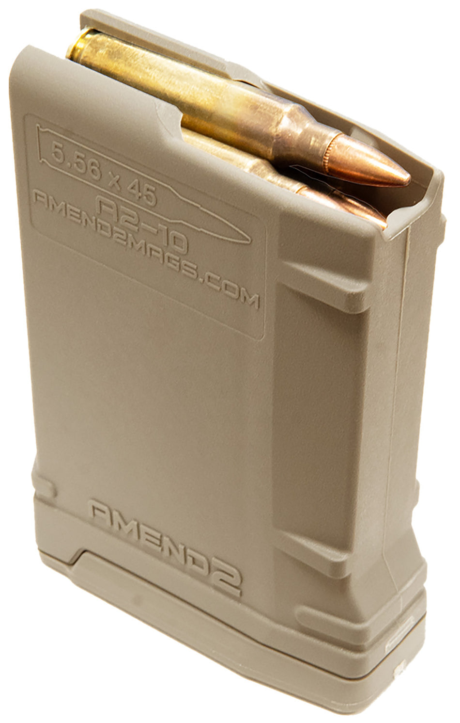 Amend2 556MOD2FDE10 MOD-2 10-Round .223 Rem/5.56 NATO AR-15 Magazine Flat Dark Earth Polymer