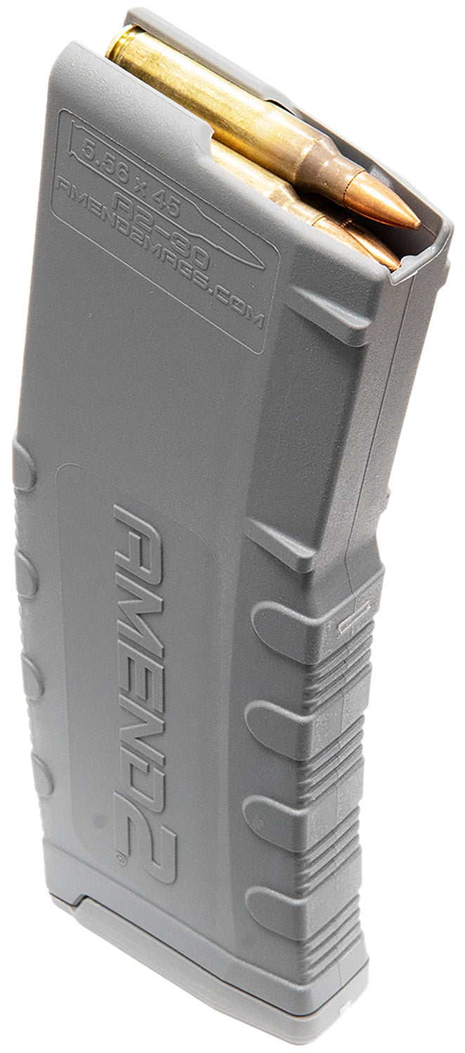 Amend2 556MOD2GRY30 MOD-2 30-Round .223 Rem/5.56 NATO AR-15 Magazine Gray Polymer