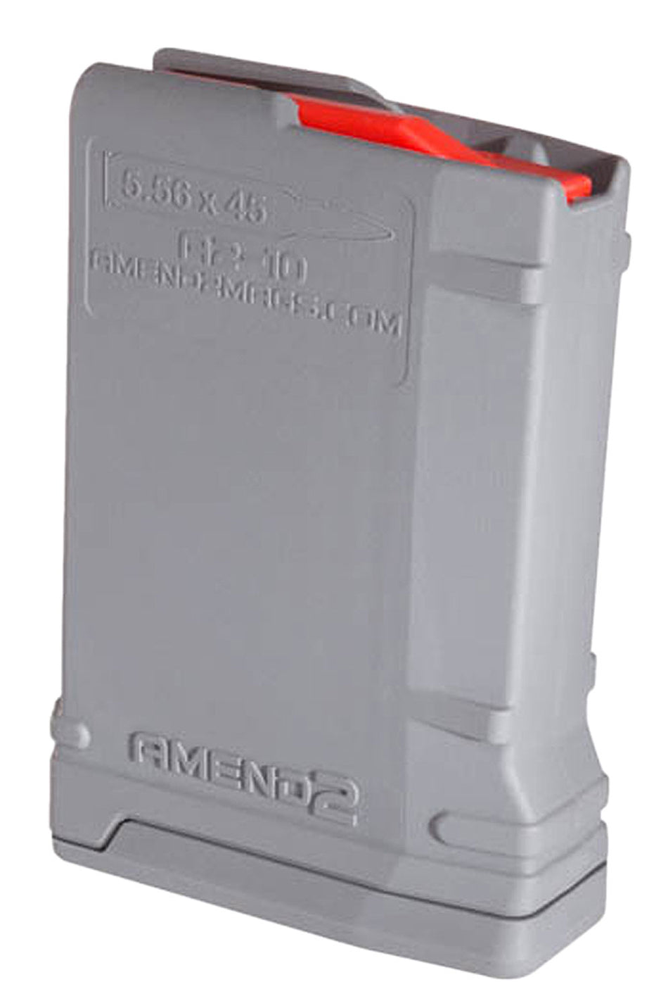 Amend2 556MOD2GRY10 MOD-2 10-Round .223 Rem/5.56 NATO AR-15 Magazine Gray Polymer