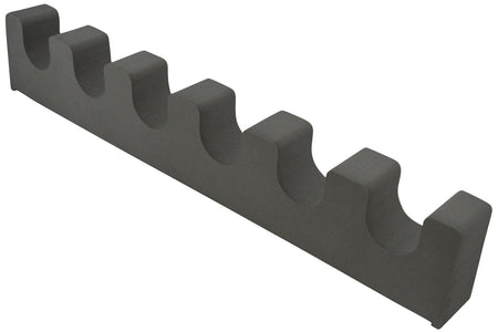 BenchMaster BMWEBR6 WeaponRack 6-Rifle Rest, Black Foam, Lightweight with Magnetic Strip Base