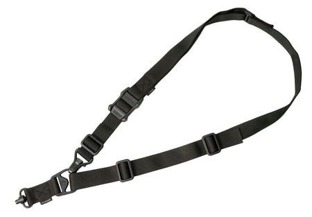 Magpul MAG515BLK MS3 Single QD GEN2 Sling Black Nylon 48"-60" One-Two Point Rifle
