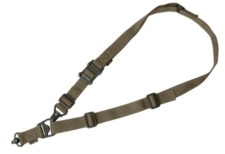Magpul MAG515RGR MS3 Single QD GEN2 Sling Ranger Green Nylon 48"-60" One-Two Point Rifle