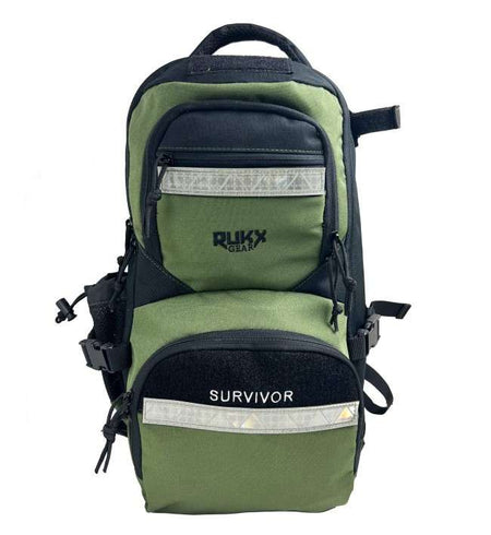 RUKX Gear Survivor Backpack Green (Case of 6)