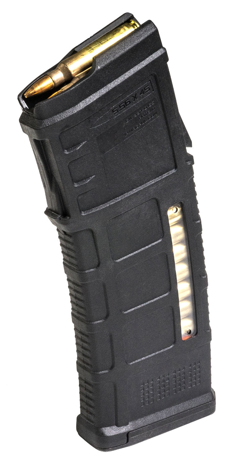 Magpul MAG575-BLK PMAG 30 AUS GEN M3 Window 5.56x45mm NATO Detachable Rifle Magazine for Steyr AUG/F88/F90 Black Polymer