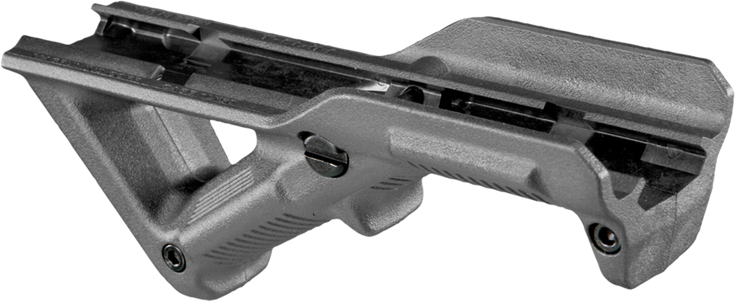 Magpul MAG411-GRY AFG Angled Foregrip Gray Polymer for AR-Platform Picatinny Rail