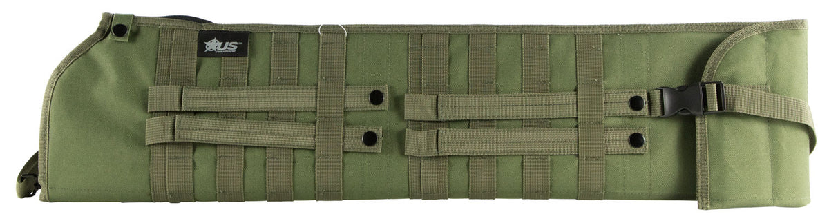 US PeaceKeeper P13135 Shotgun Scabbard OD Green 600D Polyester Padded with Shoulder Strap