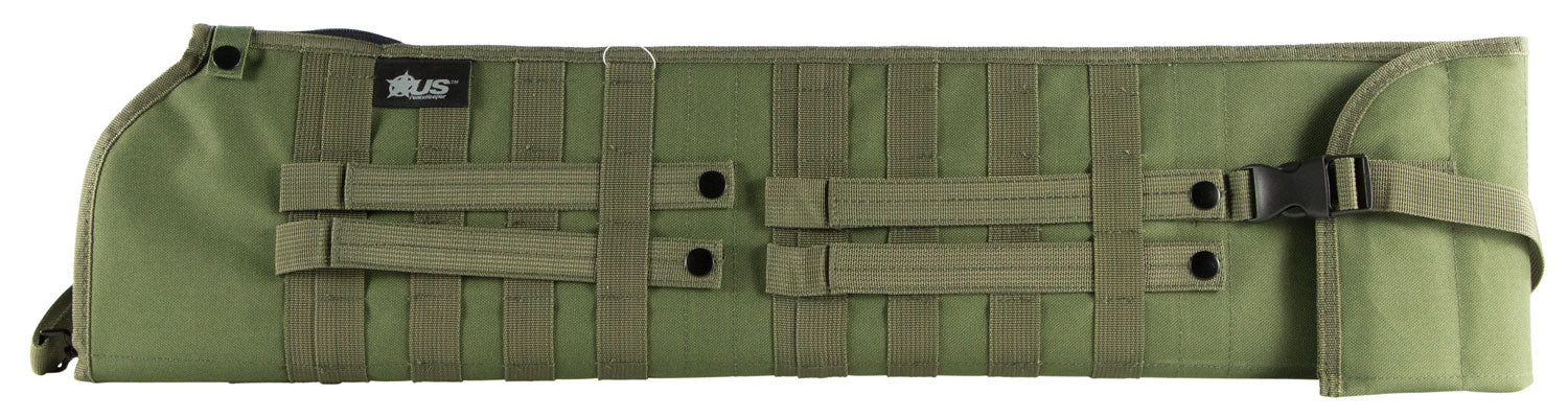 US PeaceKeeper P13135 Shotgun Scabbard OD Green 600D Polyester Padded with Shoulder Strap