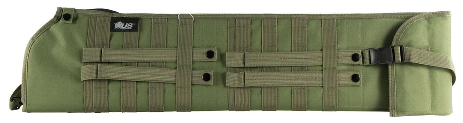 US PeaceKeeper P13135 Shotgun Scabbard OD Green 600D Polyester Padded with Shoulder Strap