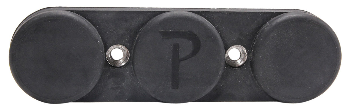 Pachmayr 03190 Pac-Mag Gun Storage Magnet Overmolded Rubber Black for Handguns Rifles Shotguns