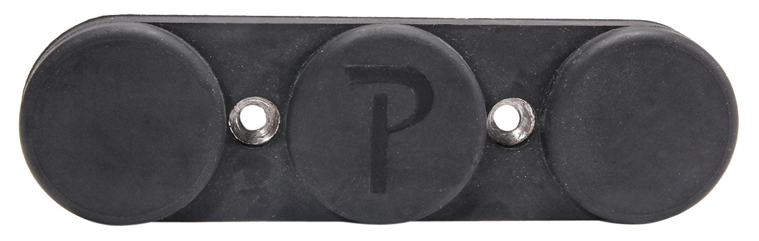 Pachmayr 03190 Pac-Mag Gun Storage Magnet Overmolded Rubber Black for Handguns Rifles Shotguns