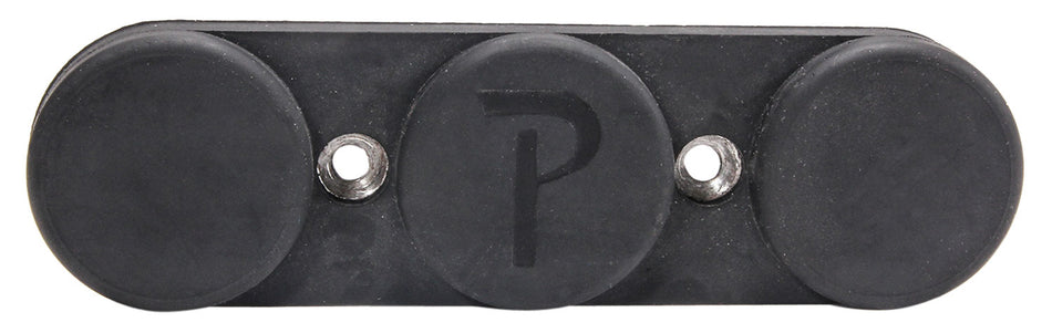 Pachmayr 03190 Pac-Mag Gun Storage Magnet Overmolded Rubber Black for Handguns Rifles Shotguns