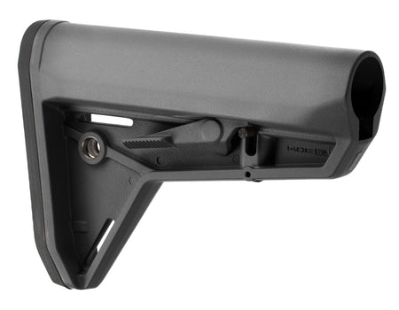 Magpul MAG347-GRY MOE SL Slim Line Carbine Stock Stealth Gray Synthetic for AR-15/M16/M4 Mil-Spec Tube