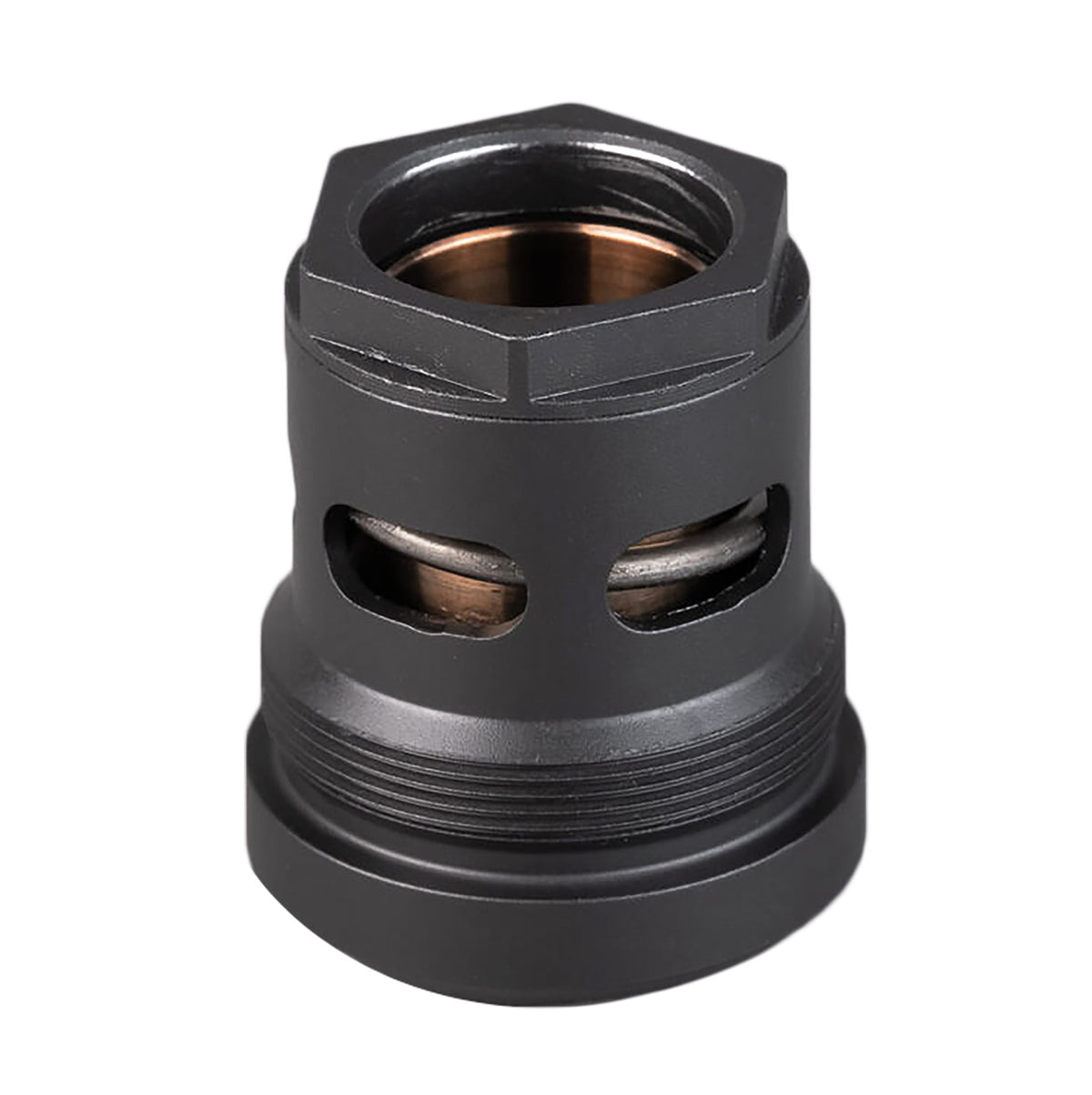 SilencerCo AC2447 3-Lug Mount 9mm Luger Steel Black