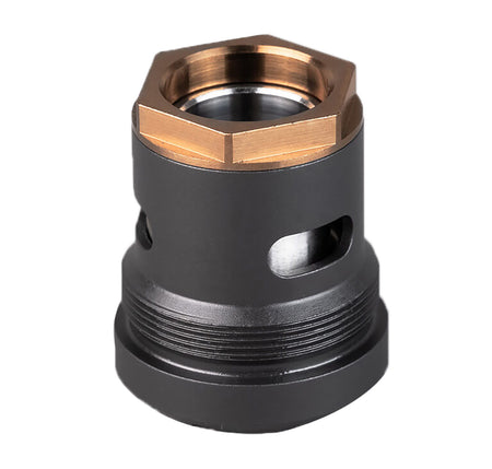SilencerCo AC2448 3-Lug Mount .45 ACP Black Steel