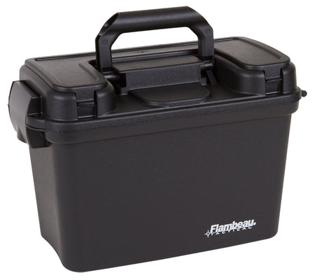 Flambeau 6430SD Tactical Dry Box with Removable Tray and Storage Compartment Black Polymer