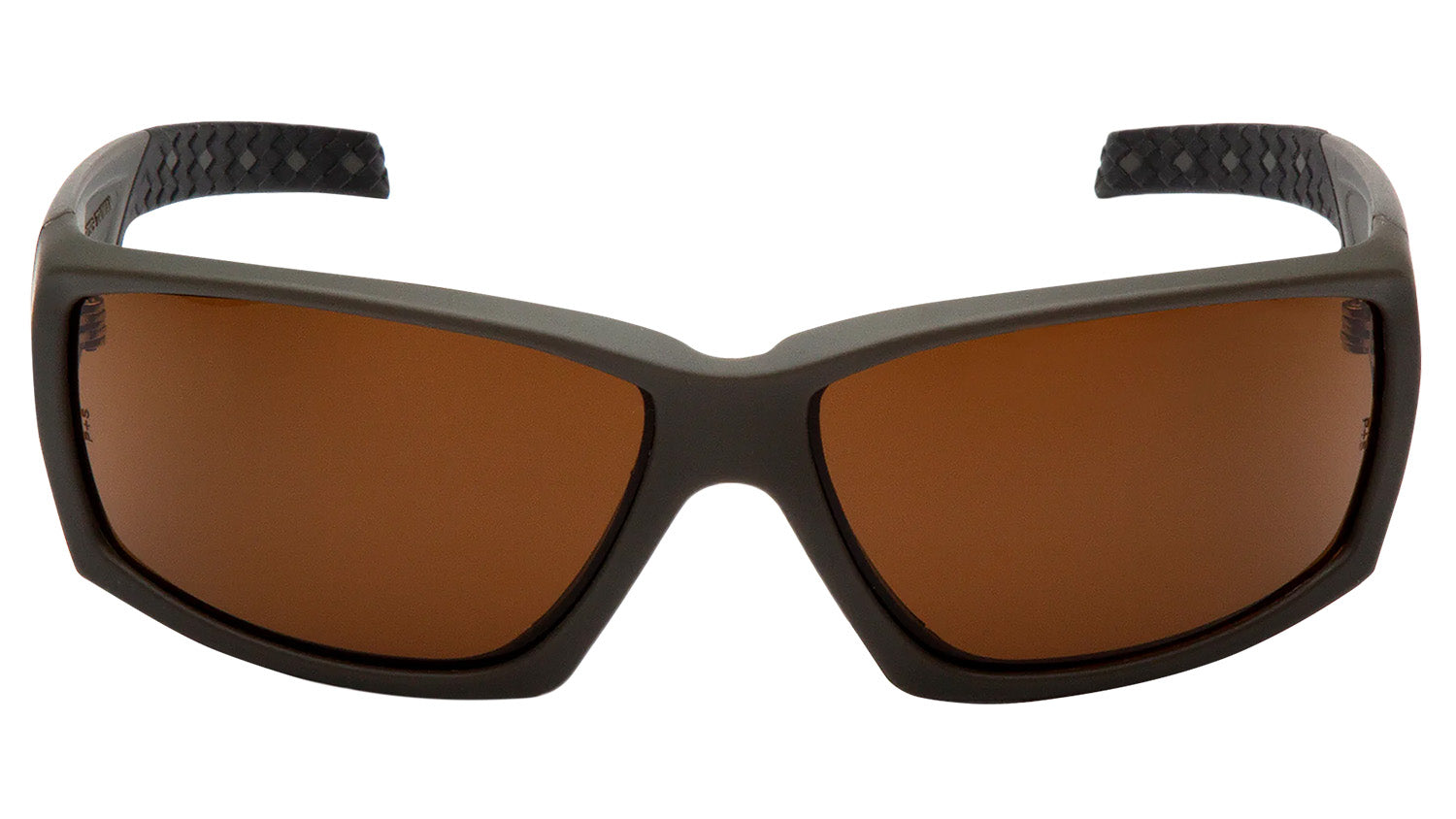 Pyramex VGSG718T Venture Gear Tactical Overwatch Safety Glasses Adult Bronze Lens Anti-Fog OD Green Frame