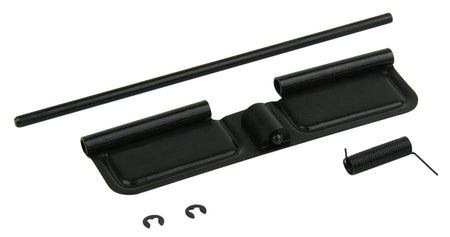 TacFire MAR093 AR-15 Ejection Port Dust Cover Black Steel with Knurled Rod