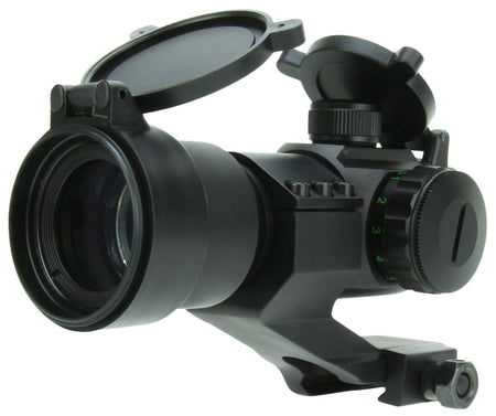 TacFire RD004 1x30 Dual Illuminated Red/Green Dot Sight Black Anodized 2 MOA