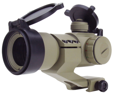 TacFire RD004T 1x30 Dual Illuminated Red/Green Dot Sight Flat Dark Earth 2 MOA