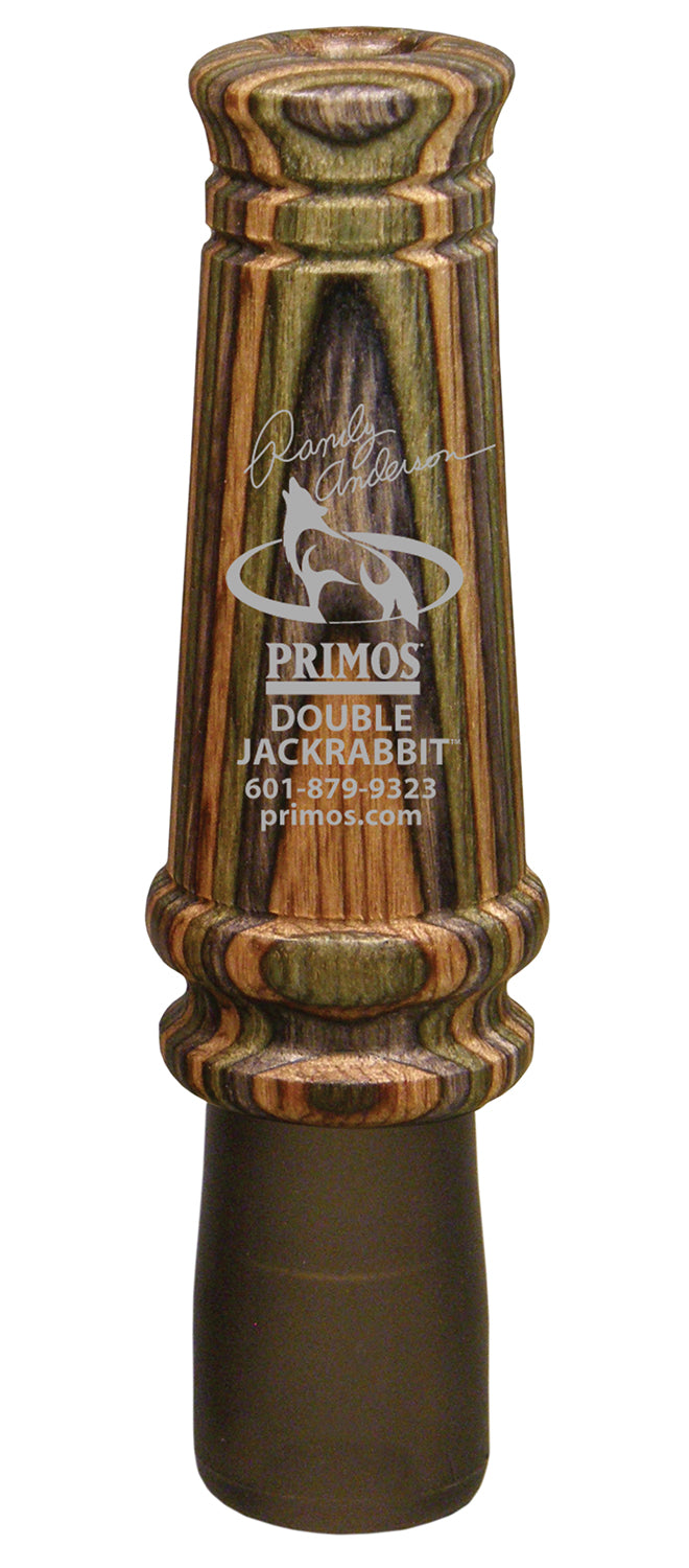 Primos 366 Randy Anderson Double Jackrabbit Open Call - Laminated Wood Predator Call