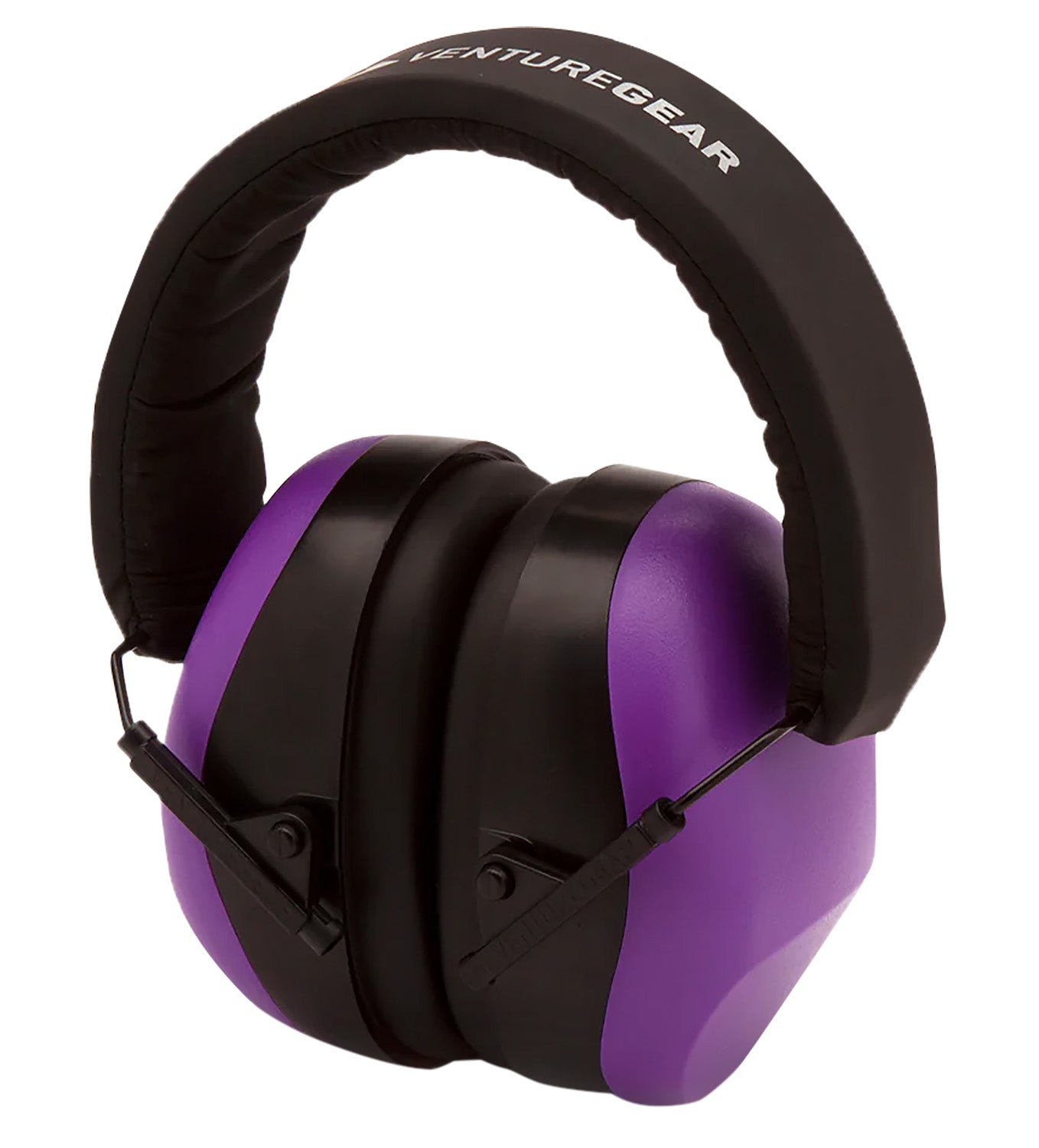 Pyramex VGPM8065C Venture Gear V80 Earmuff 26dB with Foam Earplugs Over-the-Head Purple/Black Adult 1 Pair