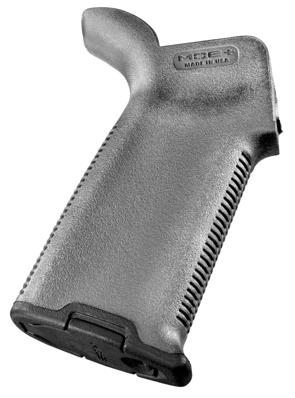 Magpul MAG416GRY MOE+ Grip Gray Polymer with Rubber Overmold for AR-15/M4