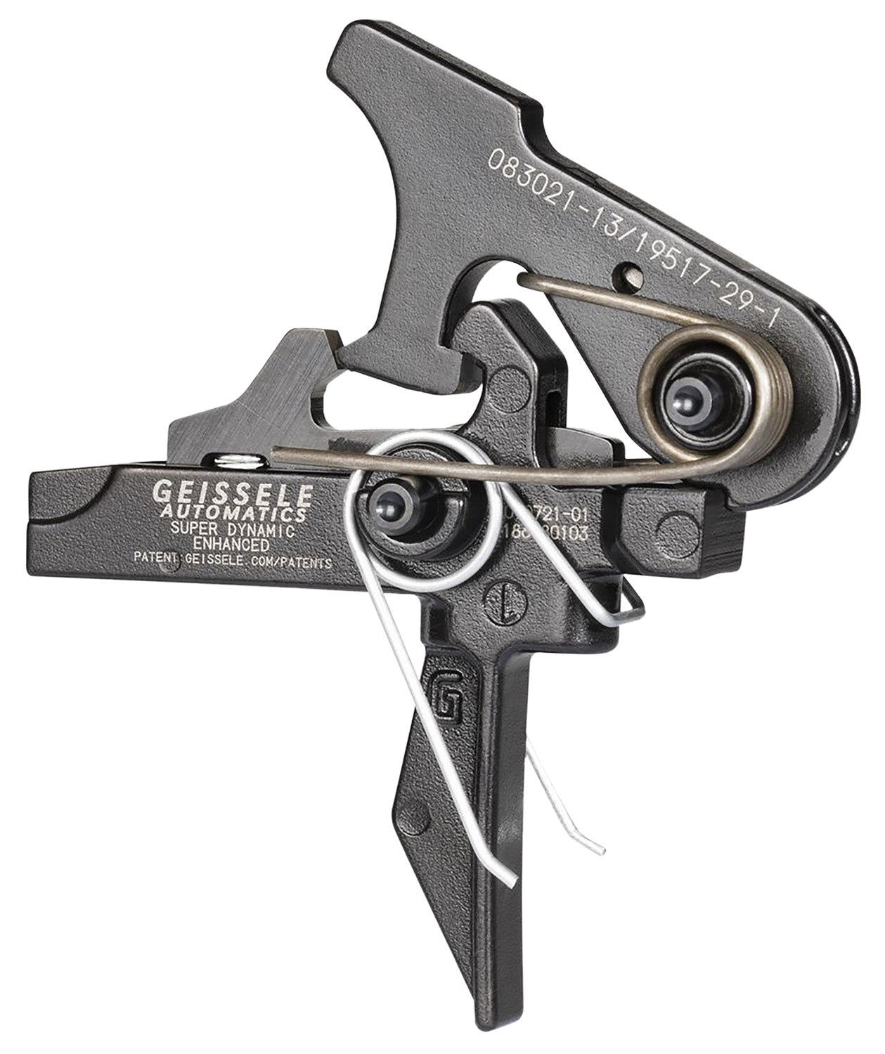 Geissele Automatics SD-E Two-Stage Flat Trigger 2.90-3.80 lbs for AR-15/AR-10
