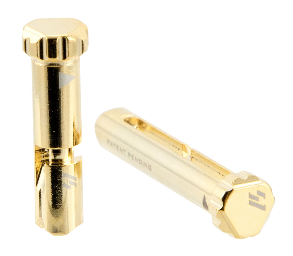 Strike Industries AR-10 Shift Pins Quick Detach Gold Steel
