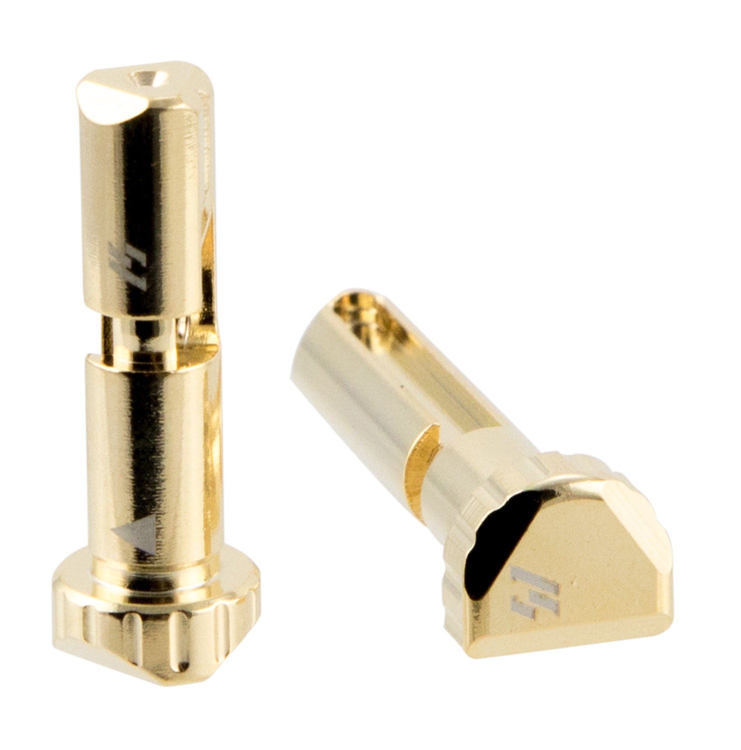 Strike Industries AR-15 Shift Pins Quick Detach Gold Steel