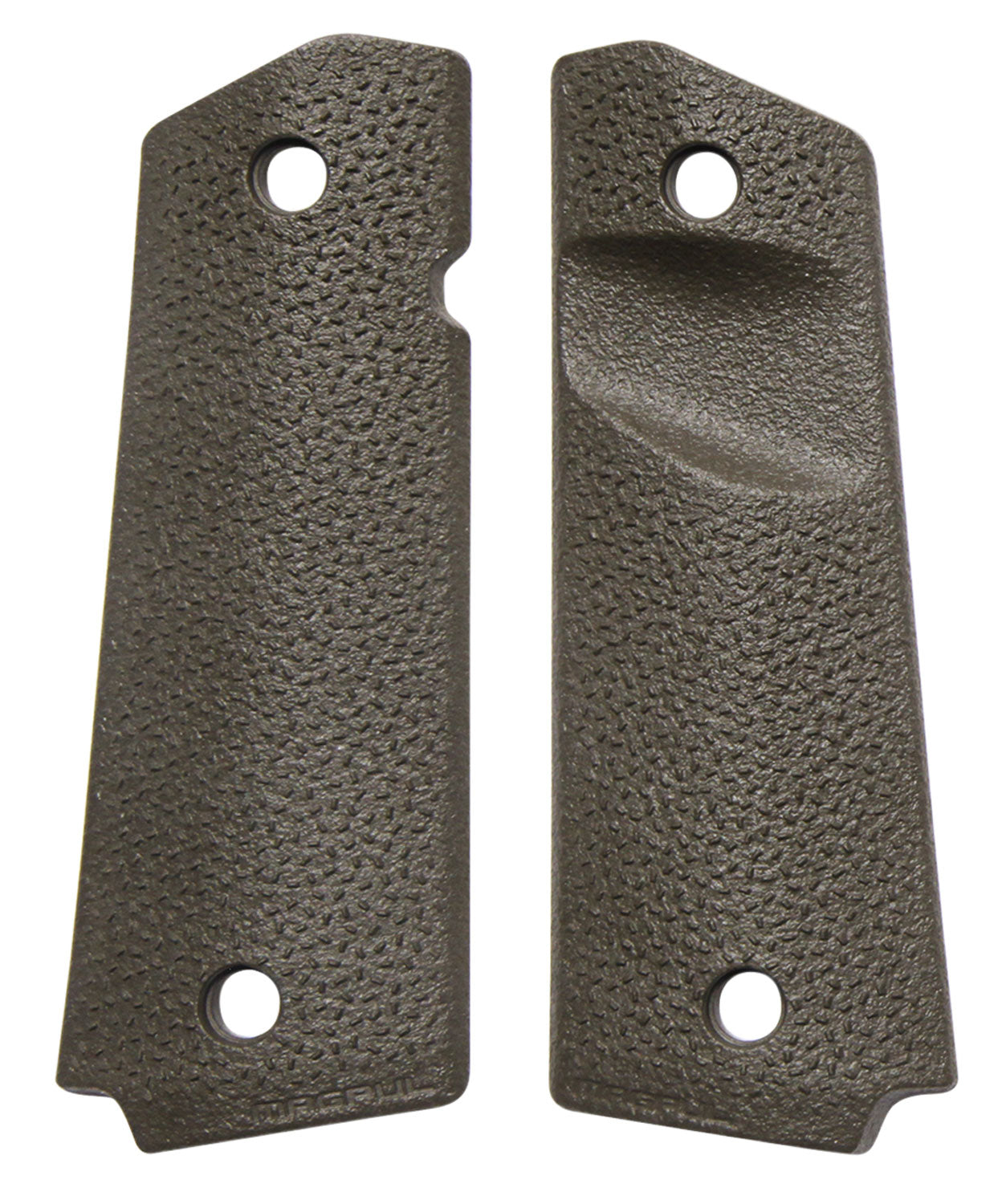 Magpul MAG544-ODG MOE 1911 Grip Panels with Aggressive TSP Texture in OD Green Polymer (Full Size)