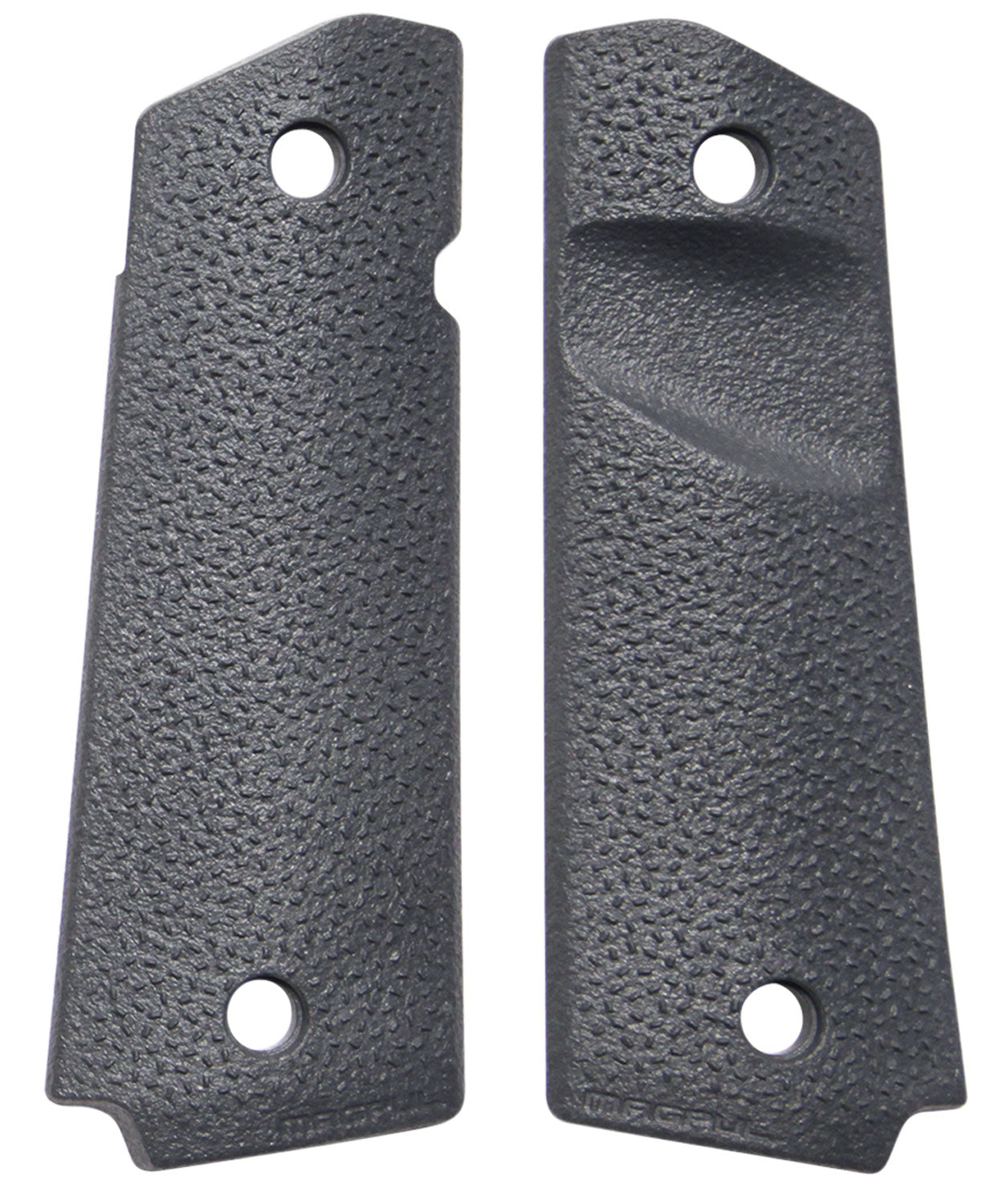 Magpul MAG544-GRY MOE 1911 Grip Panels with Aggressive TSP Texture in Gray Polymer (Full Size)