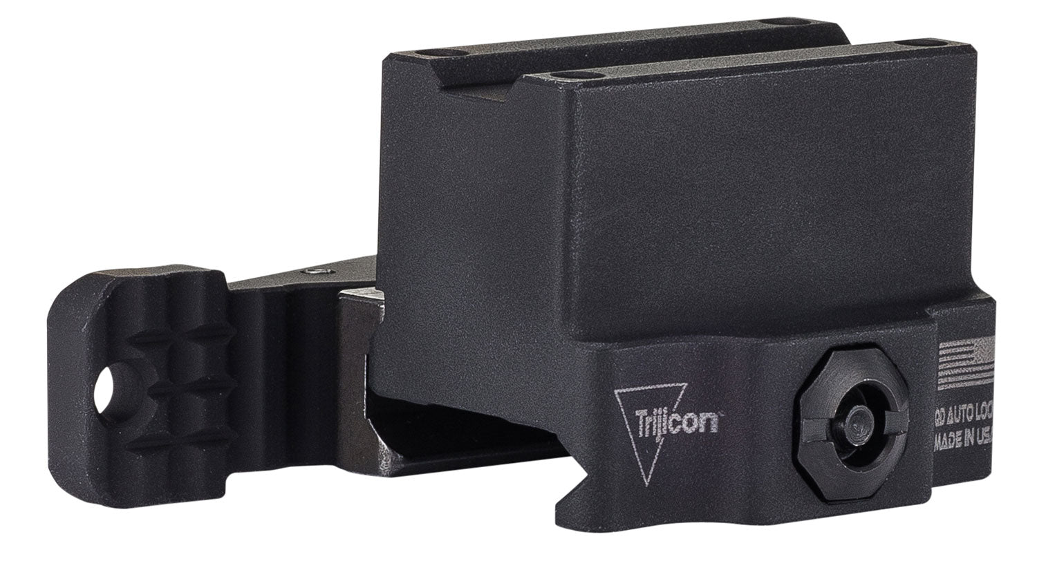 Trijicon AC32084 MRO Lever Quick Release Lower 1/3 Co-Witness Picatinny Rail Mount Matte Black