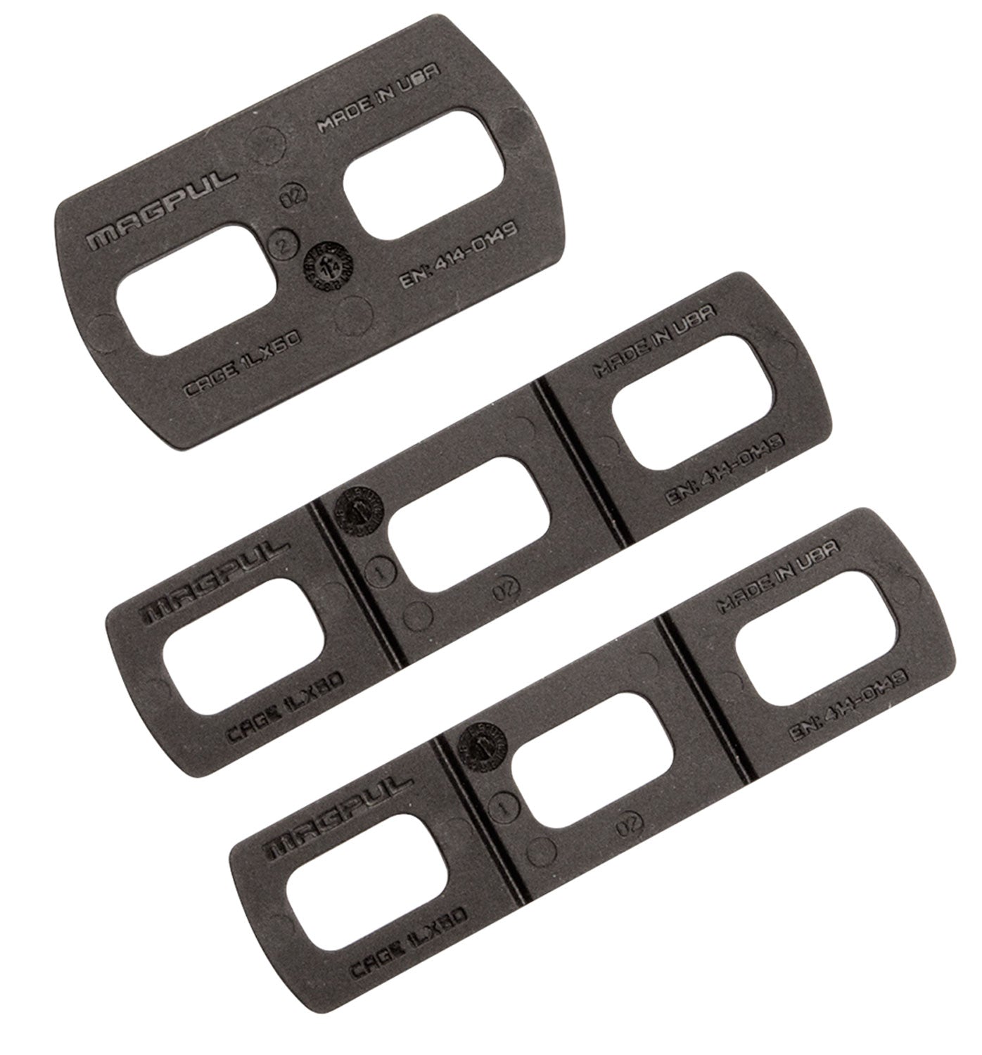 Magpul MAG478-BLK M-LOK to MOE Adapter Kit in Black
