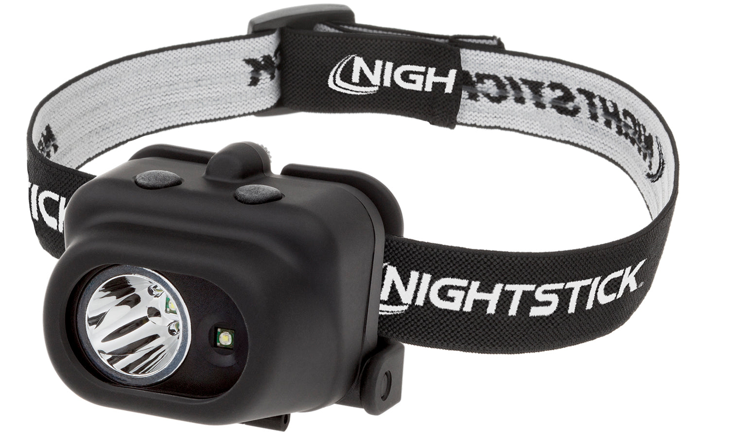 Nightstick NSP4608B Dual-Light Multi-Function Headlamp Black 80-220 Lumens White LED
