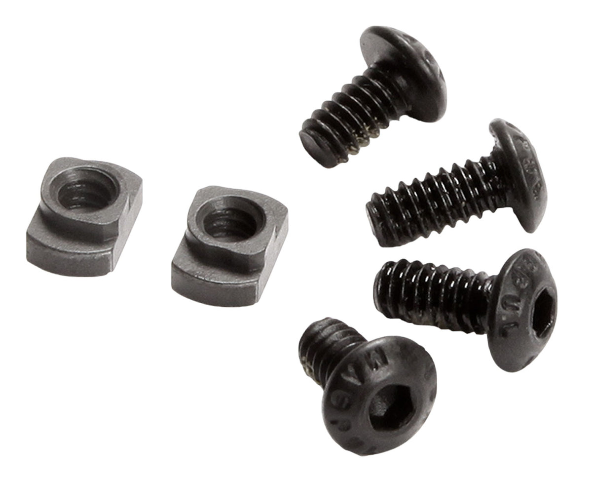 Magpul MAG615-BLK M-LOK T-Nut Replacement Hardware Set Chromoly Steel Black Manganese Phosphate