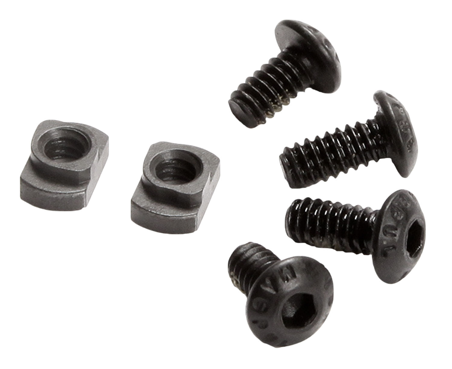 Magpul MAG615-BLK M-LOK T-Nut Replacement Hardware Set Chromoly Steel Black Manganese Phosphate