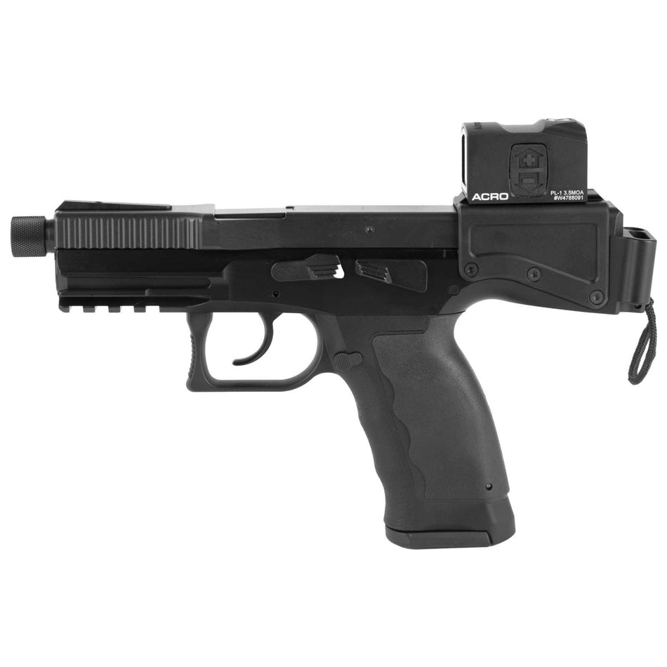 B&T USW-A1 AIMPOINT 9MM PSTL 4.3" BLACK APL ADNVCD PSTL LIGHT, 1-17RD MAG