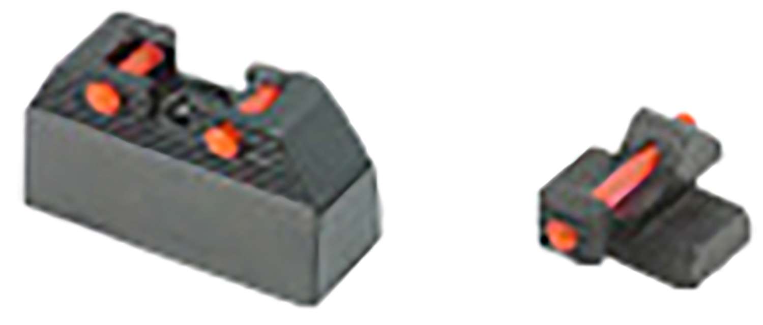 Bersa Fiber Optic Sight Red Front and Rear Fits Thunder 380/22 and TPR 380
