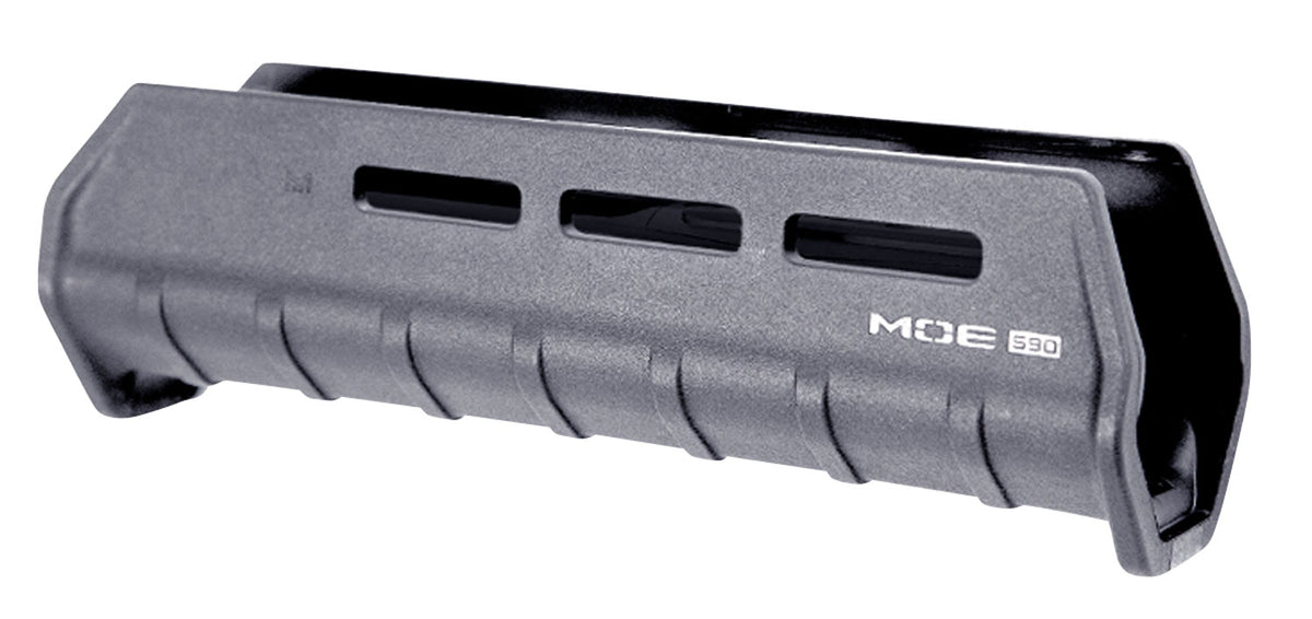 Magpul MAG494-GRY MOE M-LOK Forend for Mossberg 590/590A1 Shotgun in Stealth Gray Polymer