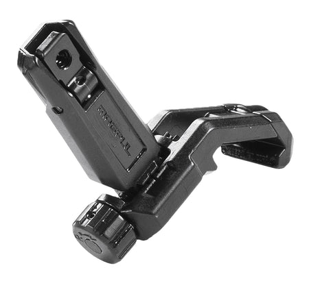 Magpul MAG526-BLK MBUS Pro Offset Rear Sight QPQ Steel AR-15