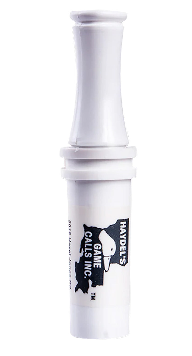 Haydel's B14 Blue & Snow Goose Open Call - White Plastic